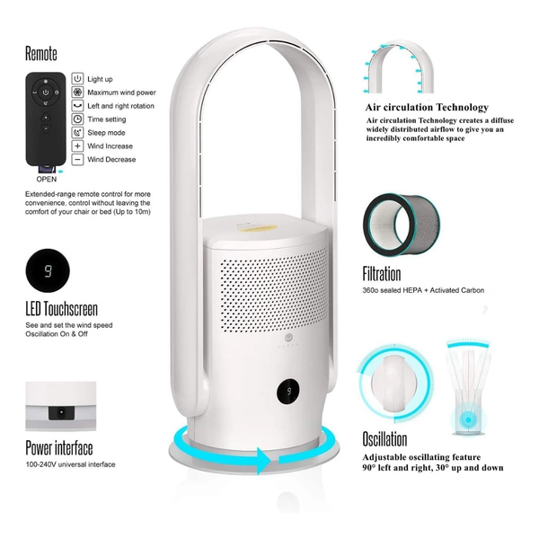 Quạt lọc không khí U Ultty SKJ-CR021