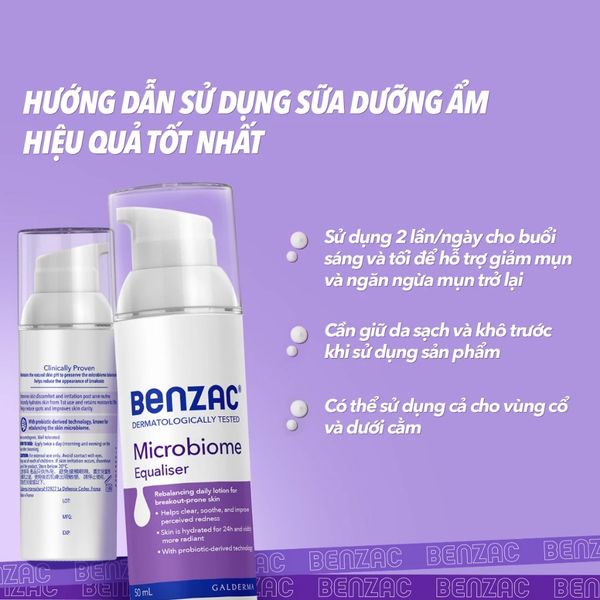 Sữa dưỡng ẩm giúp cân bằng hệ vi sinh Microbiome Equalizer 50ml