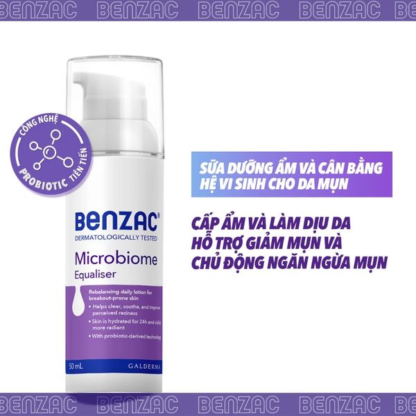 Sữa dưỡng ẩm giúp cân bằng hệ vi sinh Microbiome Equalizer 50ml