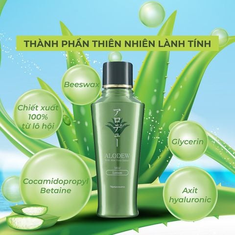 Nước dưỡng da Naris Alodew Mild Lotion 135ml