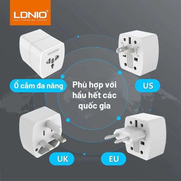 Ổ Cắm Điện Đa Năng LDNIO ( Nhiều Mẫu )