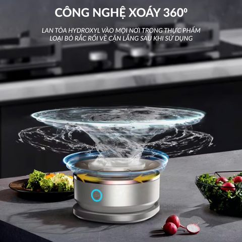 Máy rửa thực phẩm cầm tay thông minh WFX