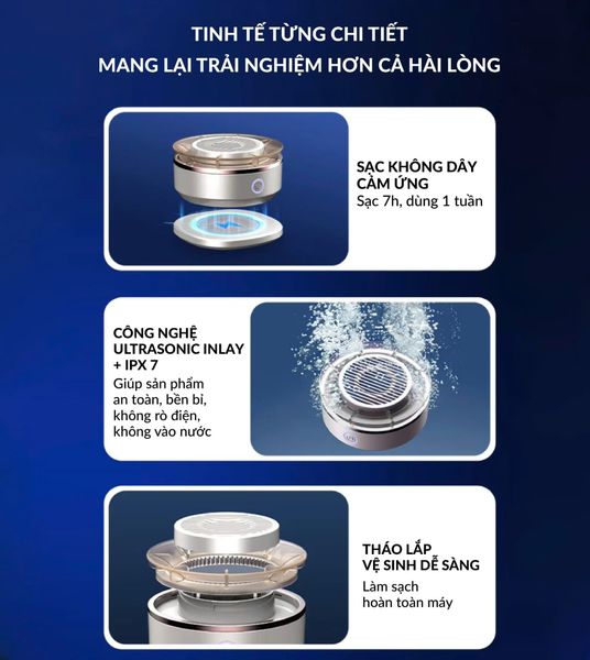 Máy rửa thực phẩm cầm tay thông minh WFX