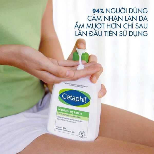 Sữa dưỡng ẩm toàn thân và da mặt Cetaphil Moisturizing Lotion 237ml