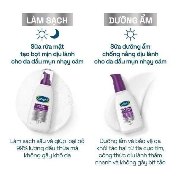 Sữa rửa mặt tạo bọt mịn dịu lành cho da dầu mụn nhạy cảm CETAPHIL PRO ACNE PRONE/OIL CONTROL FOAM WASH
