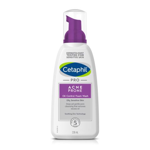 Sữa rửa mặt tạo bọt mịn dịu lành cho da dầu mụn nhạy cảm CETAPHIL PRO ACNE PRONE/OIL CONTROL FOAM WASH