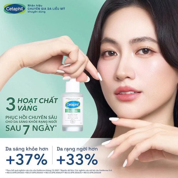 Tinh chất làm dịu và phục hồi chuyên sâu Cetaphil Soothing and Comforting Cica Restoring Serum 30ml