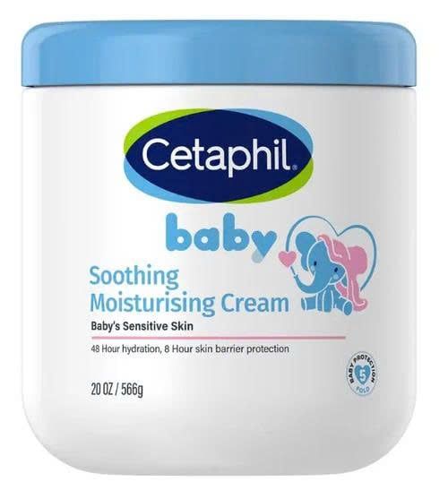 Kem làm dịu và dưỡng ẩm cho bé Cetaphil Baby Soothing & Moisturising Cream
