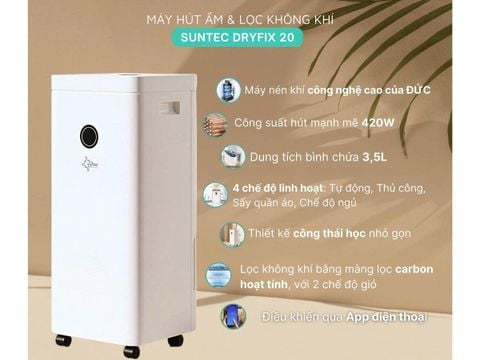 Máy hút ẩm Suntec Wellness DryFix 20