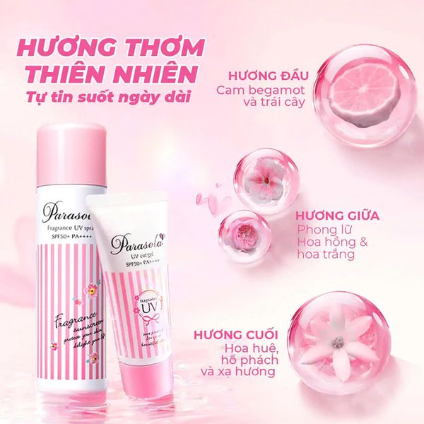 Gel chống nắng Parasola Naris 90g