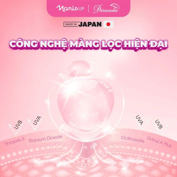 Gel chống nắng Parasola Naris 90g