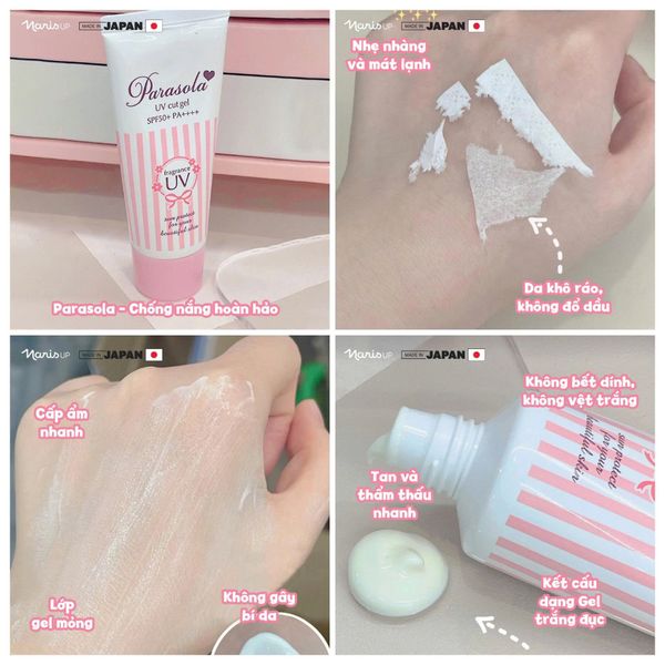 Gel chống nắng Parasola Naris 90g