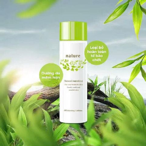 Nước Dưỡng Da Naris Nature Loại Bỏ Tế Bào Chết 2in1 200ml Whitening All Purpose Lotion
