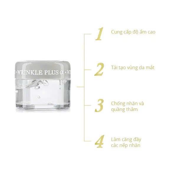 Gel Dưỡng Mắt Naris Cosmetics Ngừa Thâm & Nếp Nhăn 20g Wrinkle Plus Eye Care Gel