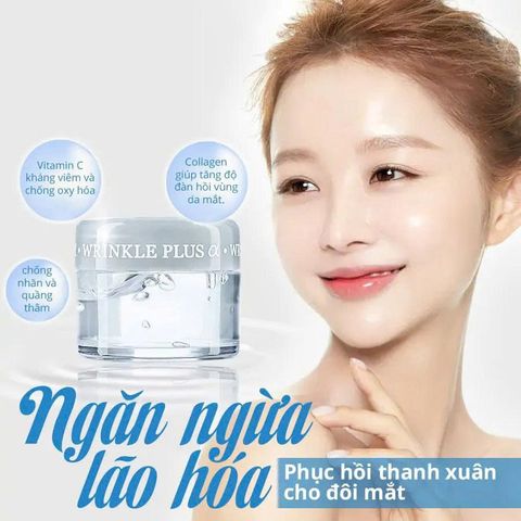 Gel Dưỡng Mắt Naris Cosmetics Ngừa Thâm & Nếp Nhăn 20g Wrinkle Plus Eye Care Gel