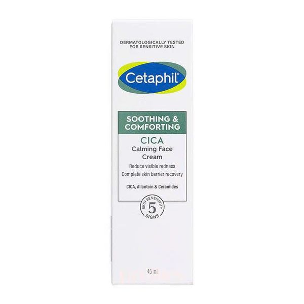 Kem dưỡng ẩm làm dịu phục hồi chuyên sâu Cetaphil Soothing and Comforting Cica Calming Face Cream 45ml