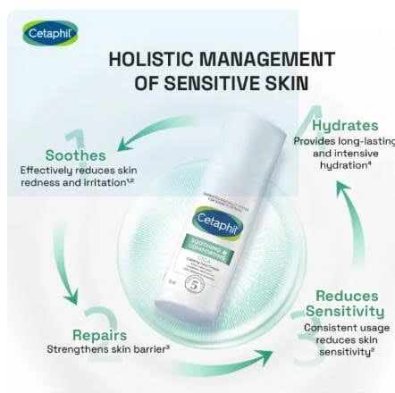 Kem dưỡng ẩm làm dịu phục hồi chuyên sâu Cetaphil Soothing and Comforting Cica Calming Face Cream 45ml