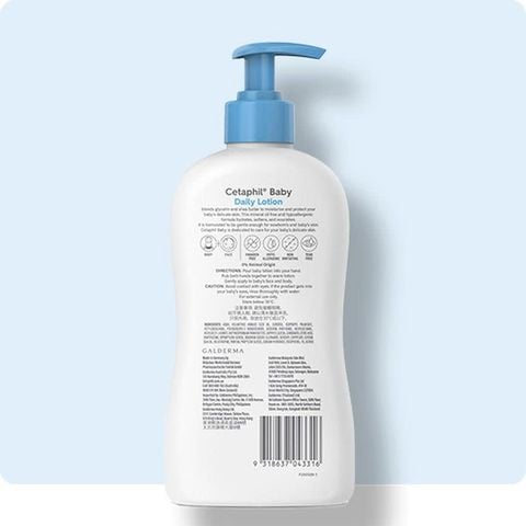 Sữa dưỡng ẩm dịu lành cho bé CETAPHIL BABY DAILY LOTION DAILY 400ML