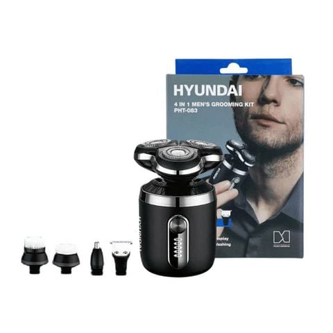 Máy cạo râu kèm bộ dụng cụ Grooming Kit 4 trong 1 Hyundai