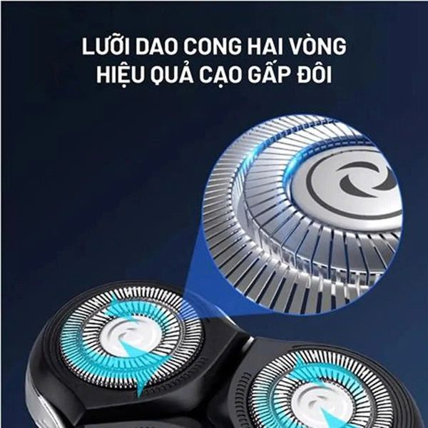 Máy cạo râu kèm bộ dụng cụ Grooming Kit 4 trong 1 Hyundai