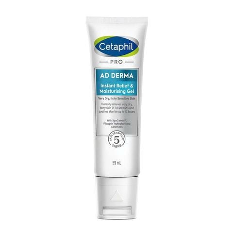 Gel làm dịu và hỗ trợ giảm ngứa cho da chàm, viêm da cơ địa CETAPHIL PRO AD DERMA Instant Relief & Moisturising 59ML