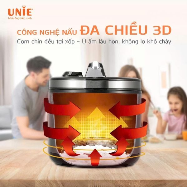 Nồi Cơm Điện Unie - UE-625