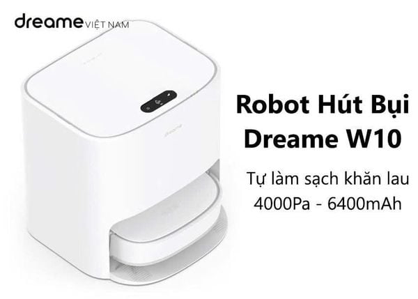 Robot Hút Bụi Dreame W10