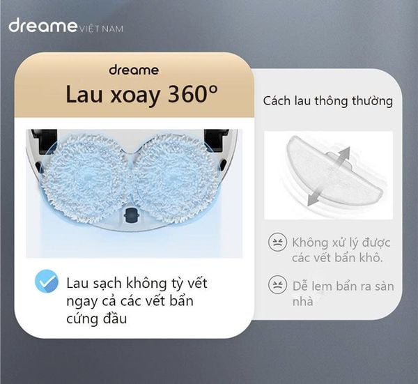 Robot Hút Bụi Dreame W10