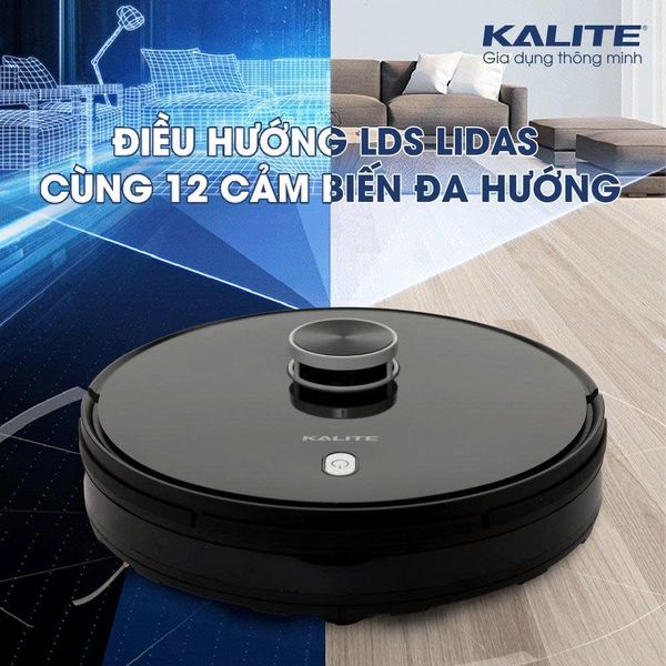 Robot hút bụi lau nhà Kalite KVC2171 cảm biến đa hướng