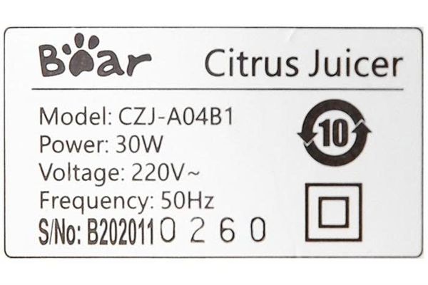 Máy vắt cam BEAR CZJ-A04B1