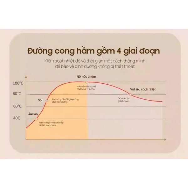 Nồi Nấu Chậm 2 Tầng Đa Năng Joou SLC08