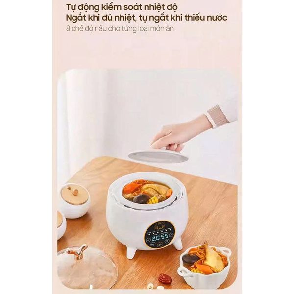 Nồi Nấu Chậm 2 Tầng Đa Năng Joou SLC08