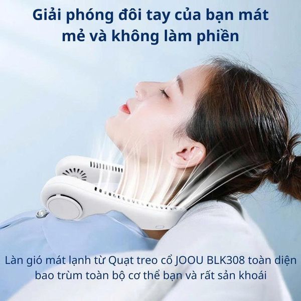 Quạt đeo cổ Joou BLK308