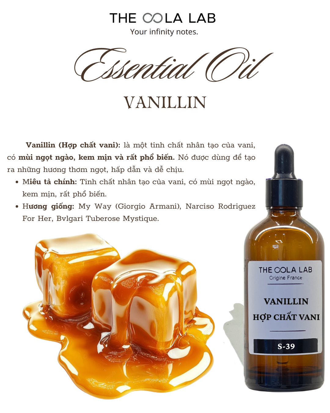  Tinh Chất đơn Vanillin 
