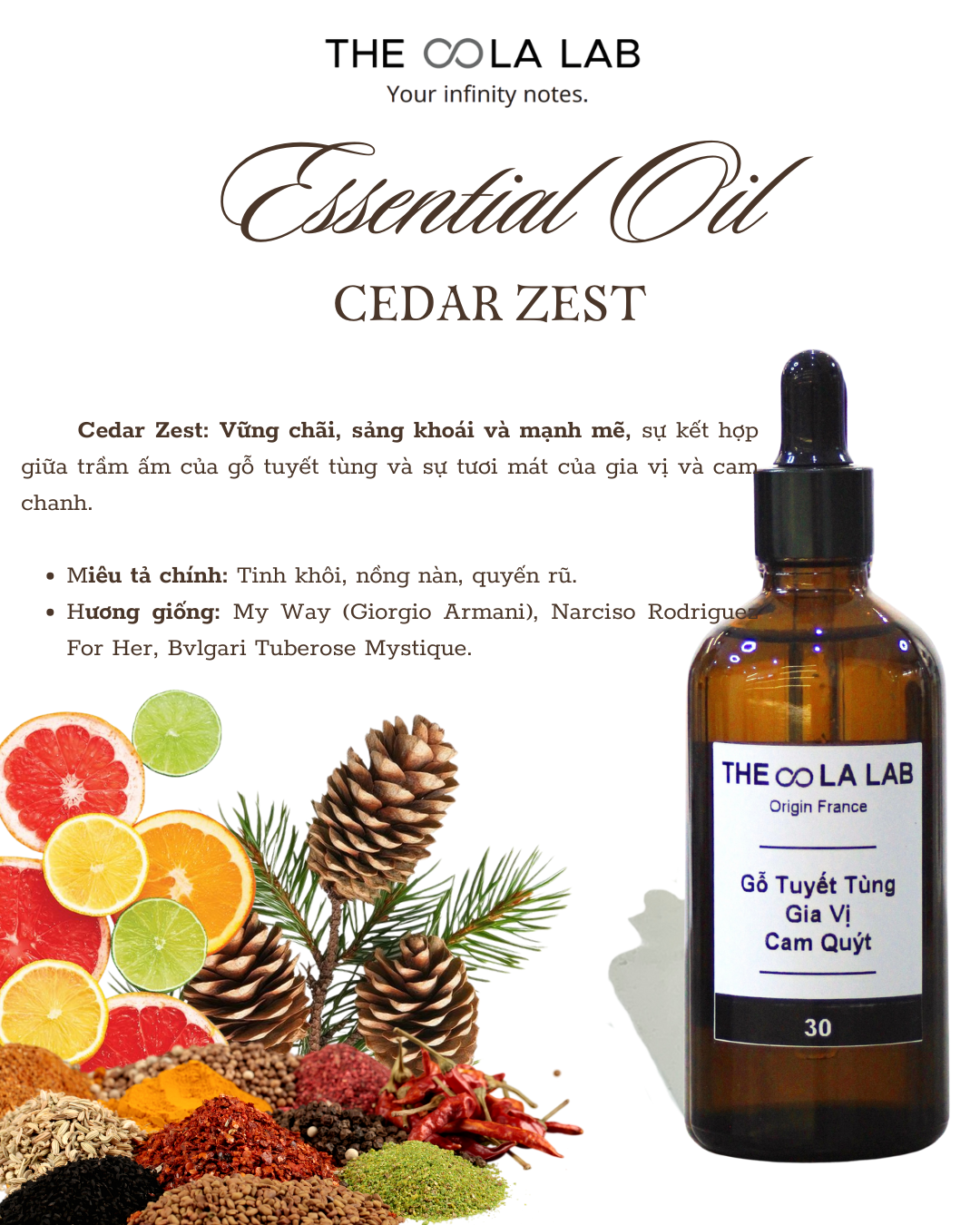  Tinh Chất đa Cedar Zest 