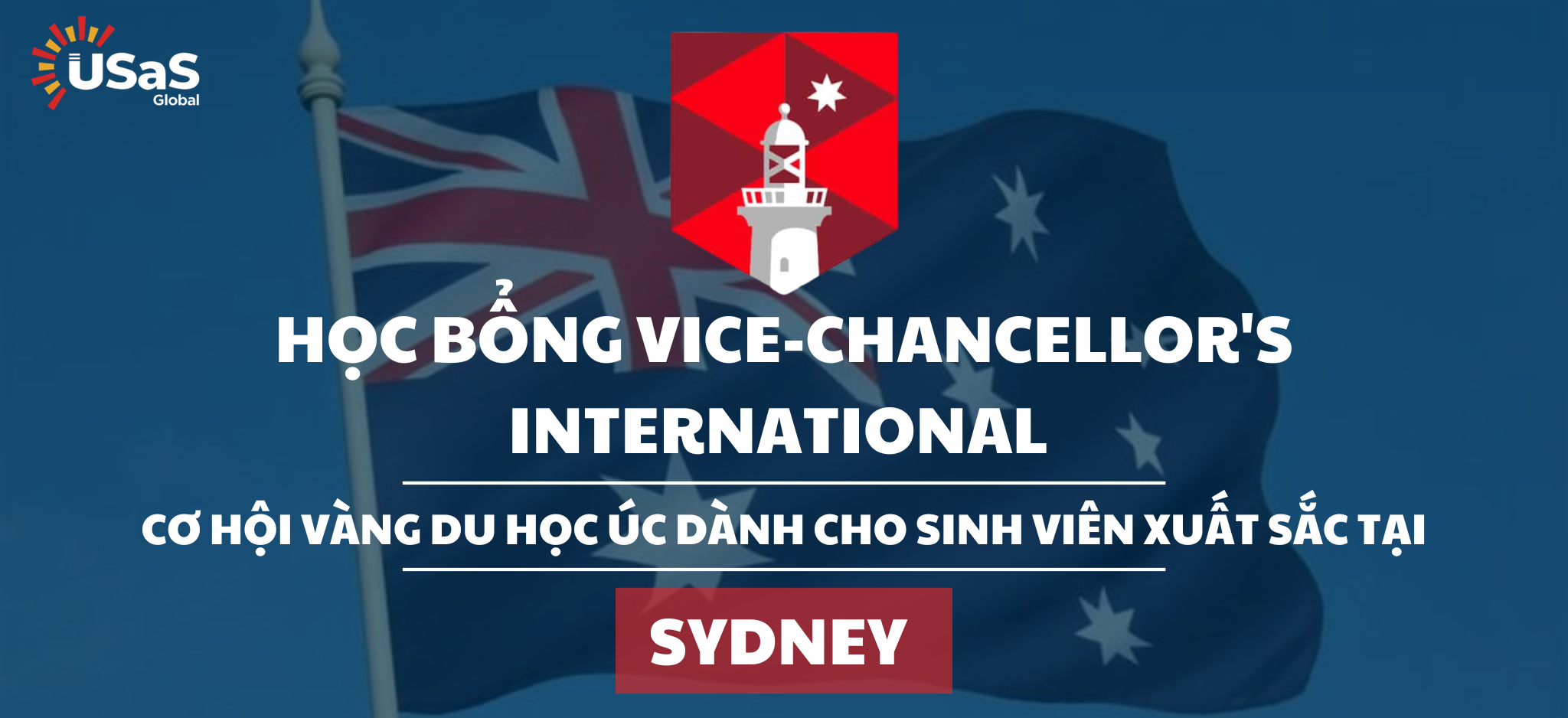  Học Bổng Vice-Chancellor’s International - Úc 
