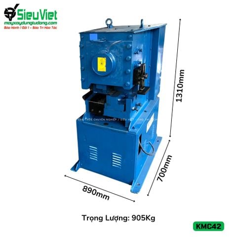 Máy cắt sắt KMC-42 Kunwoo Hàn Quốc - Điện 380v, 3 Pha