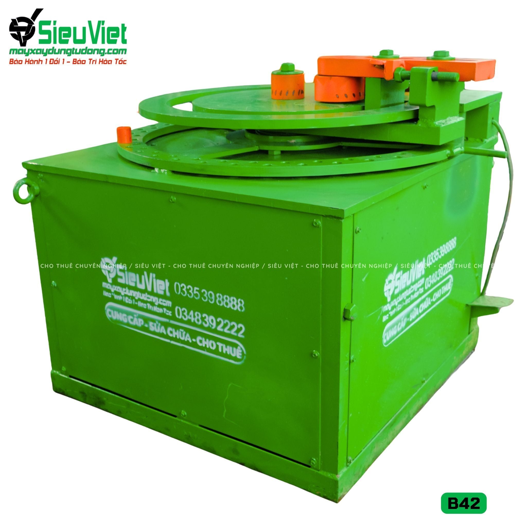 (Cũ) Máy uốn sắt B42 - Điện 380V, 3 Pha (Loại 2)