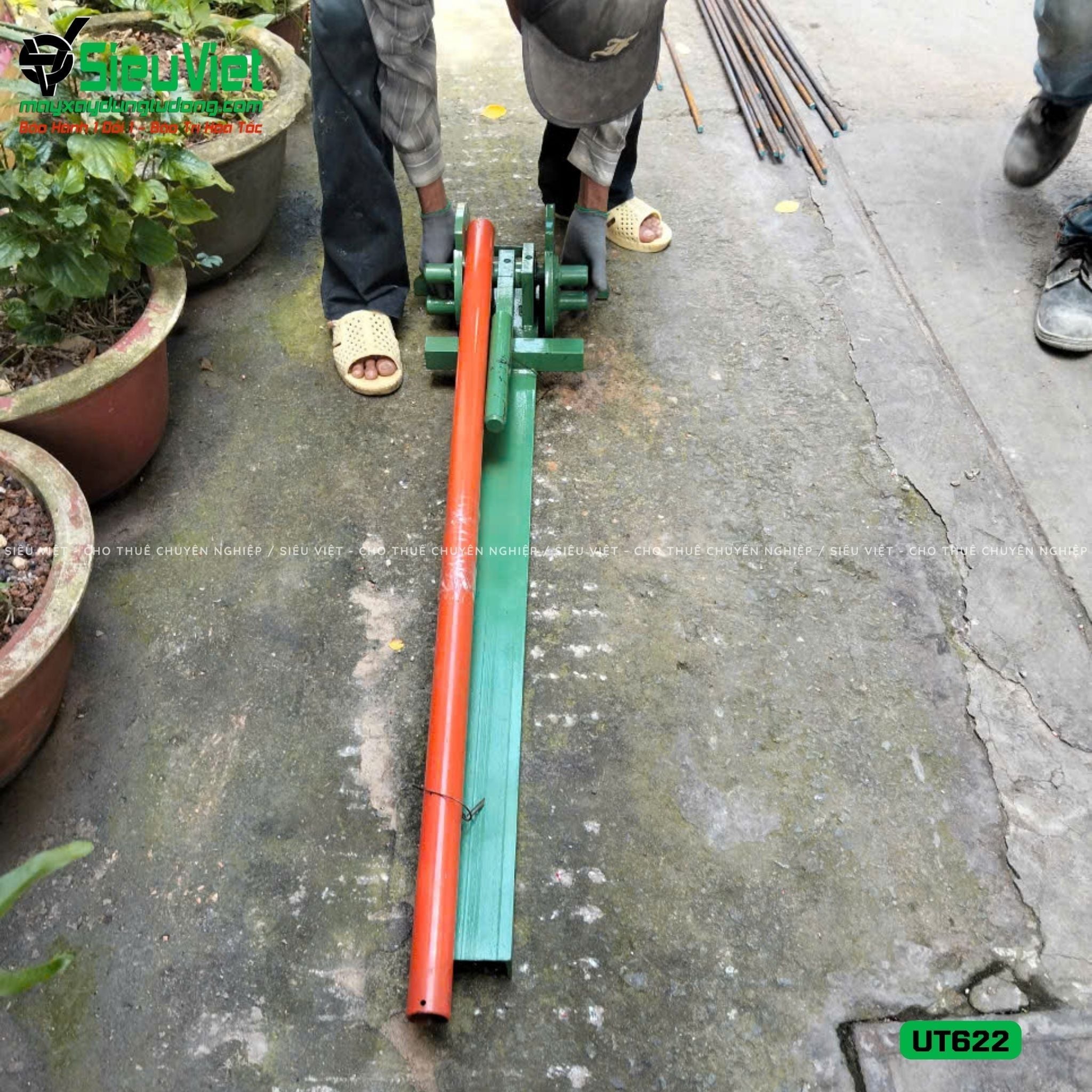 Bàn uốn sắt xây dựng phi 6-22mm UT622