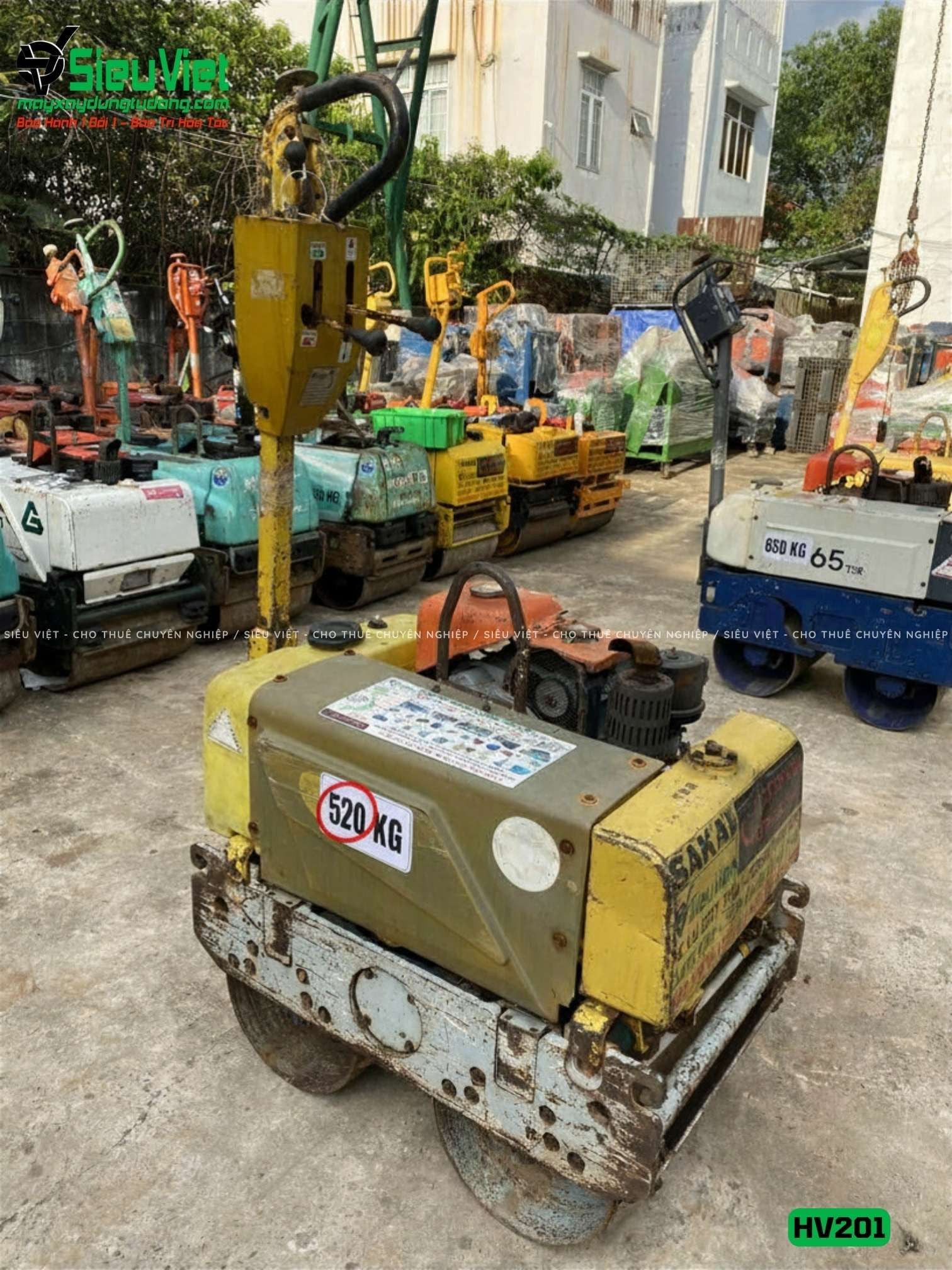 Xe lu rung dắt tay 520Kg Sakai HV201 Nhật Bản (VHV630106)