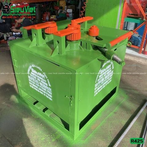 Thuê Tháng Máy uốn tròn sắt phi 12-36mm R42-R42S Nhật Bản - Điện 380V