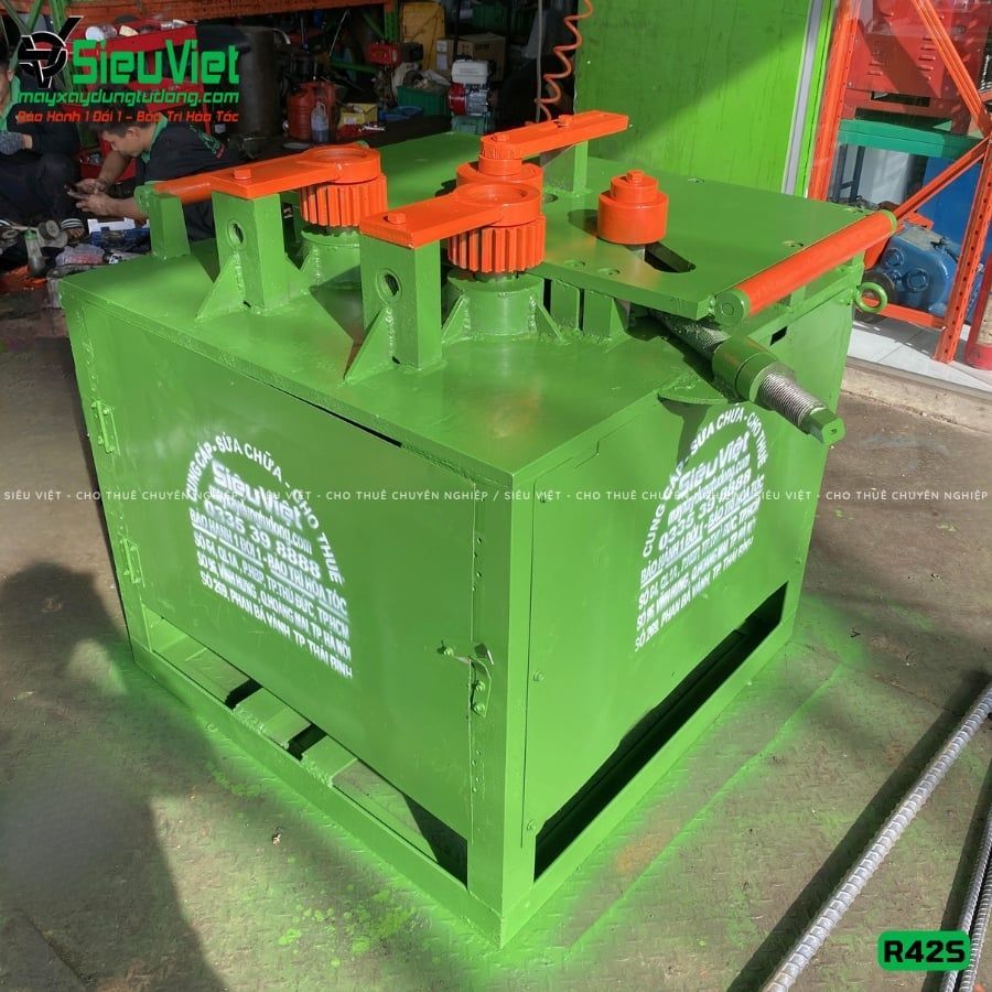 Thuê Tháng Máy uốn tròn sắt phi 12-36mm R42-R42S Nhật Bản - Điện 380V