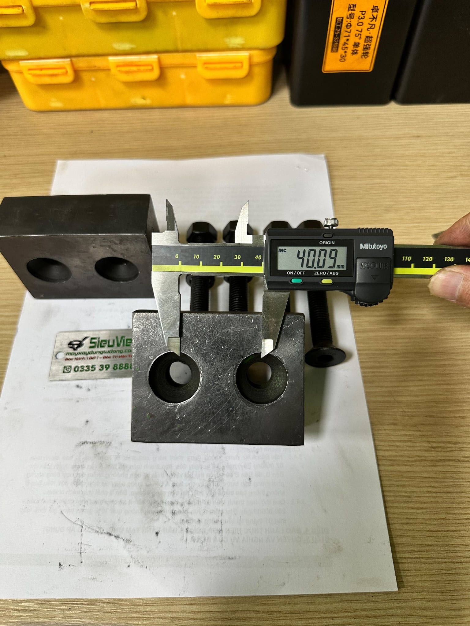 Dao máy cắt C32, C32 Hàn Quốc, SUC-35 - 85*65*30*40 - M12*100mm (S)