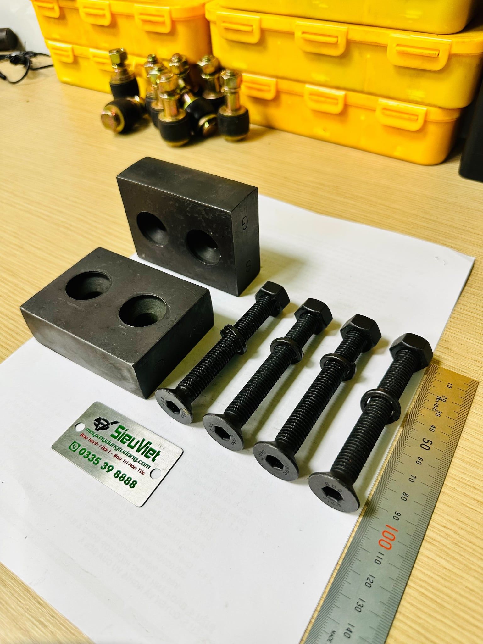 Dao máy cắt C32, C32 Hàn Quốc, SUC-35 - 85*65*30*40 - M12*100mm (S)