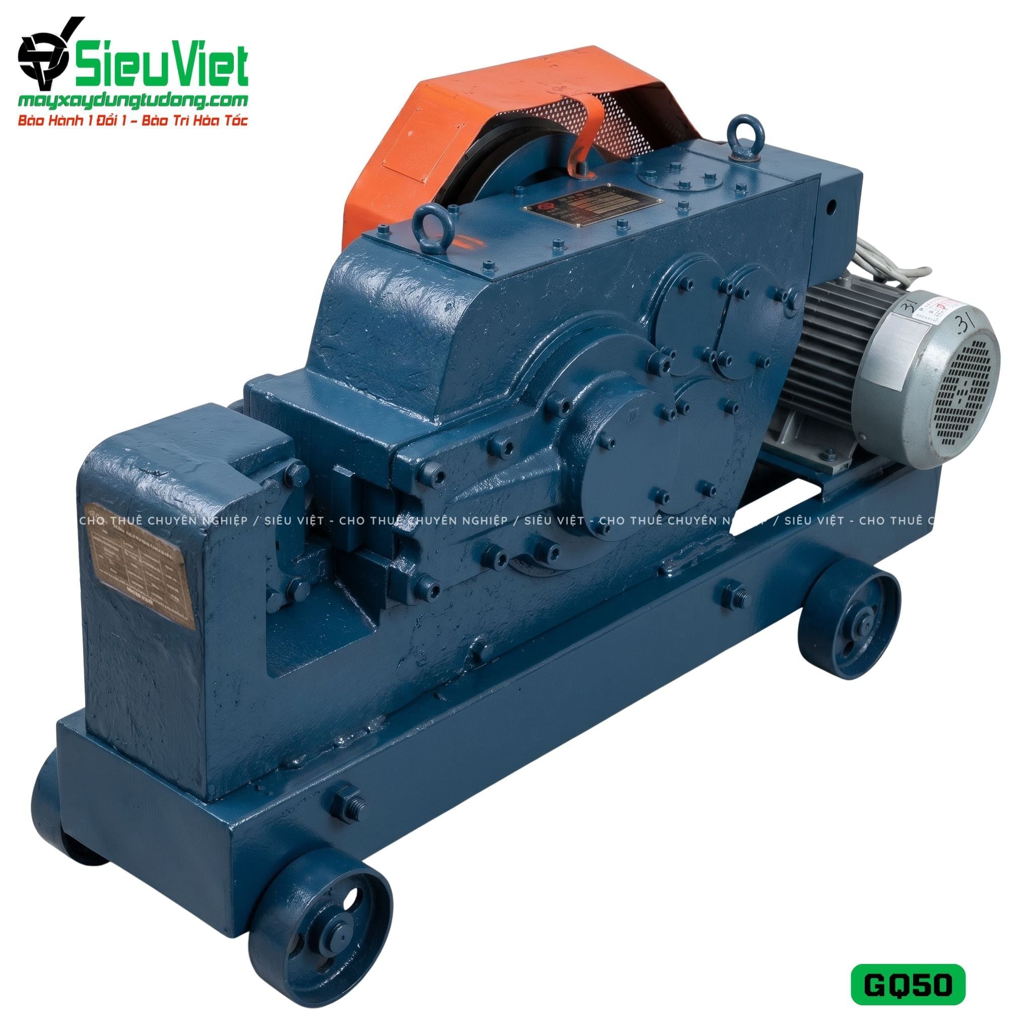(Cũ) Máy cắt sắt GQ50 Trung Quốc - Điện 380v, 3 Pha