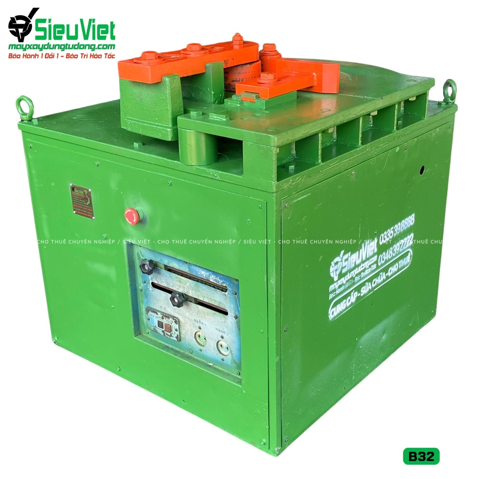 (Cũ) Máy uốn sắt B32 - Điện 380V, 3 Pha (Loại 1)