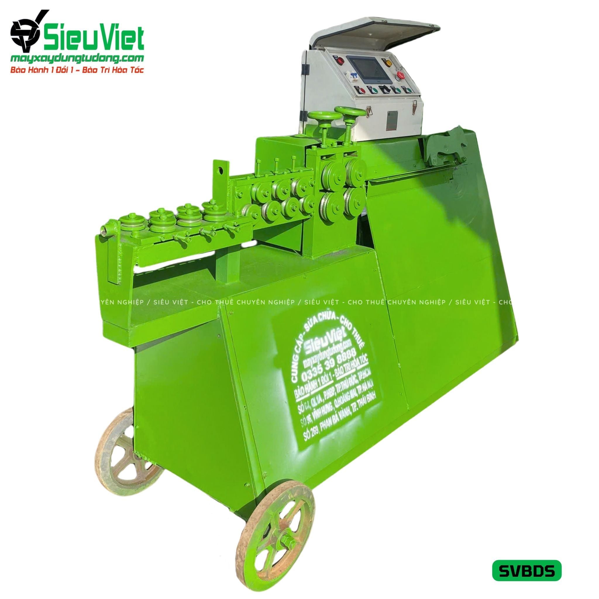 (Cũ) Máy bẻ đai tự động sắt 6-8mm SVBDS (Điện 220v)(Loại 1)