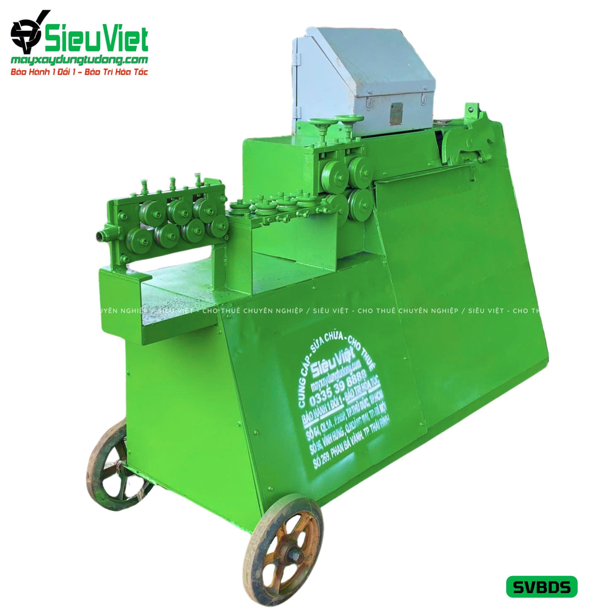 (Cũ) Máy bẻ đai tự động sắt 6-8mm SVBDS (Điện 220v) (Loại 2).