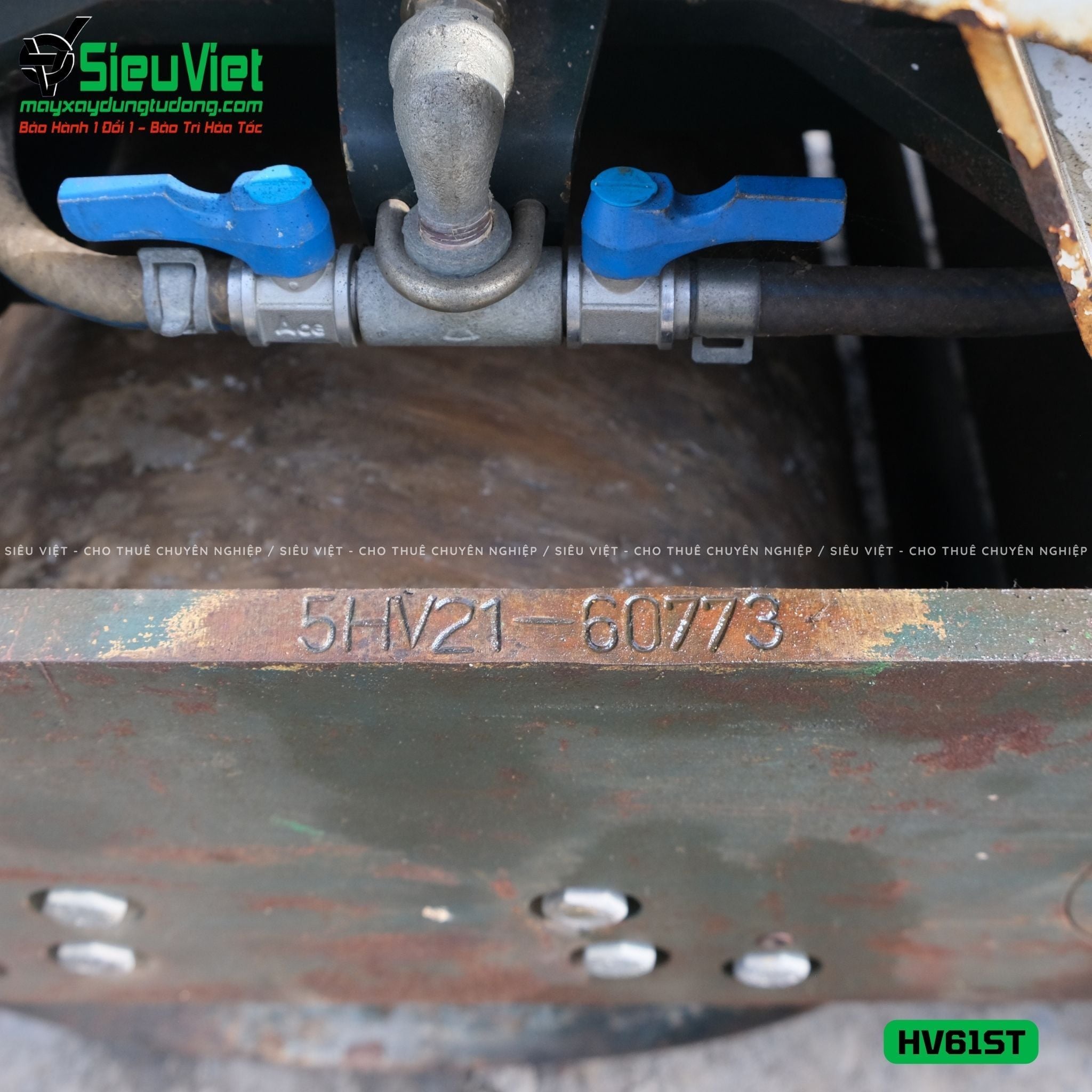 Xe lu rung dắt tay 660Kg Sakai HV61ST Nhật Bản (5HV2160773)