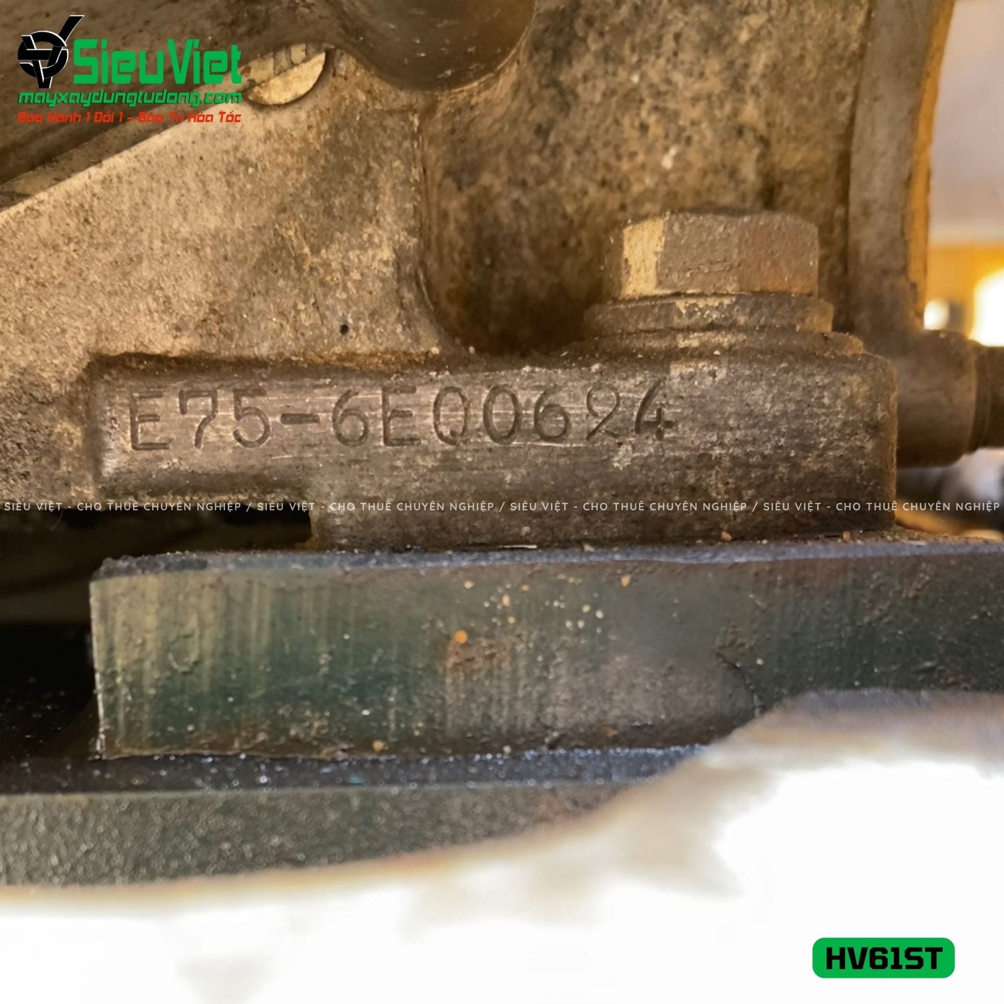 Xe lu rung dắt tay 660Kg Sakai HV61ST Nhật Bản (5HV2160773)